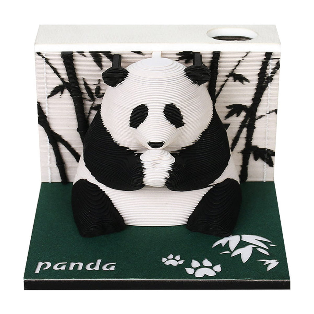 Buildiverse 3D Panda Notepad