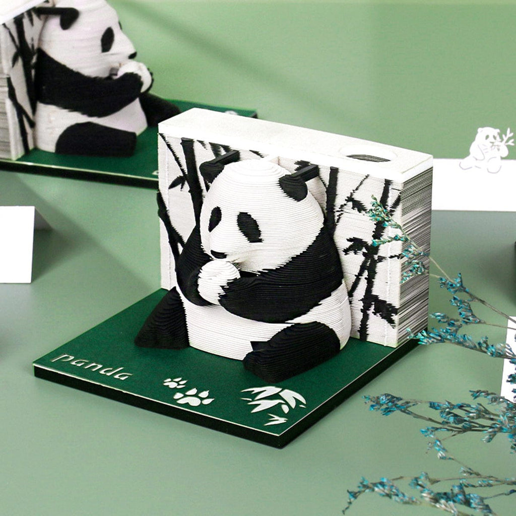 Buildiverse 3D Panda Notepad