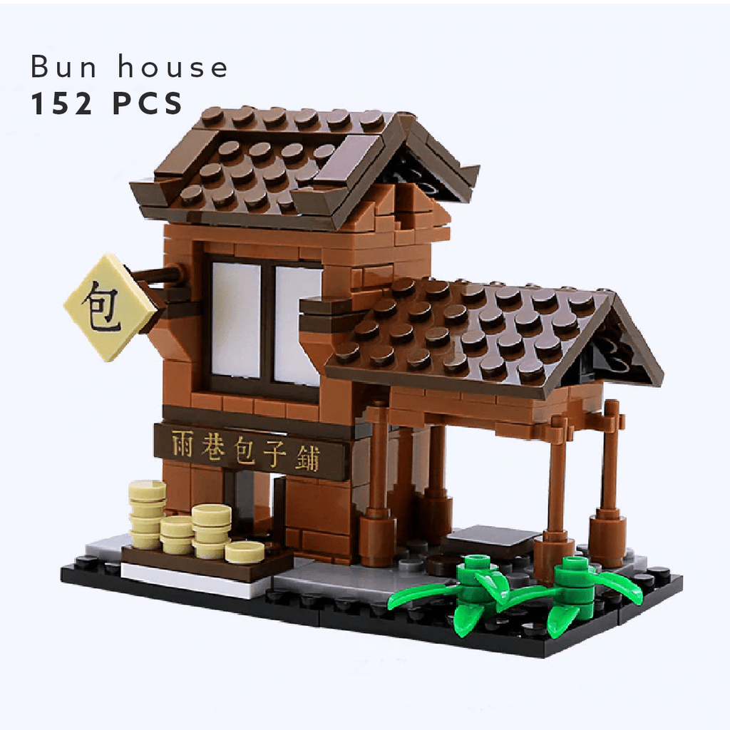 Buildiverse Bun House (152 PCS) China World