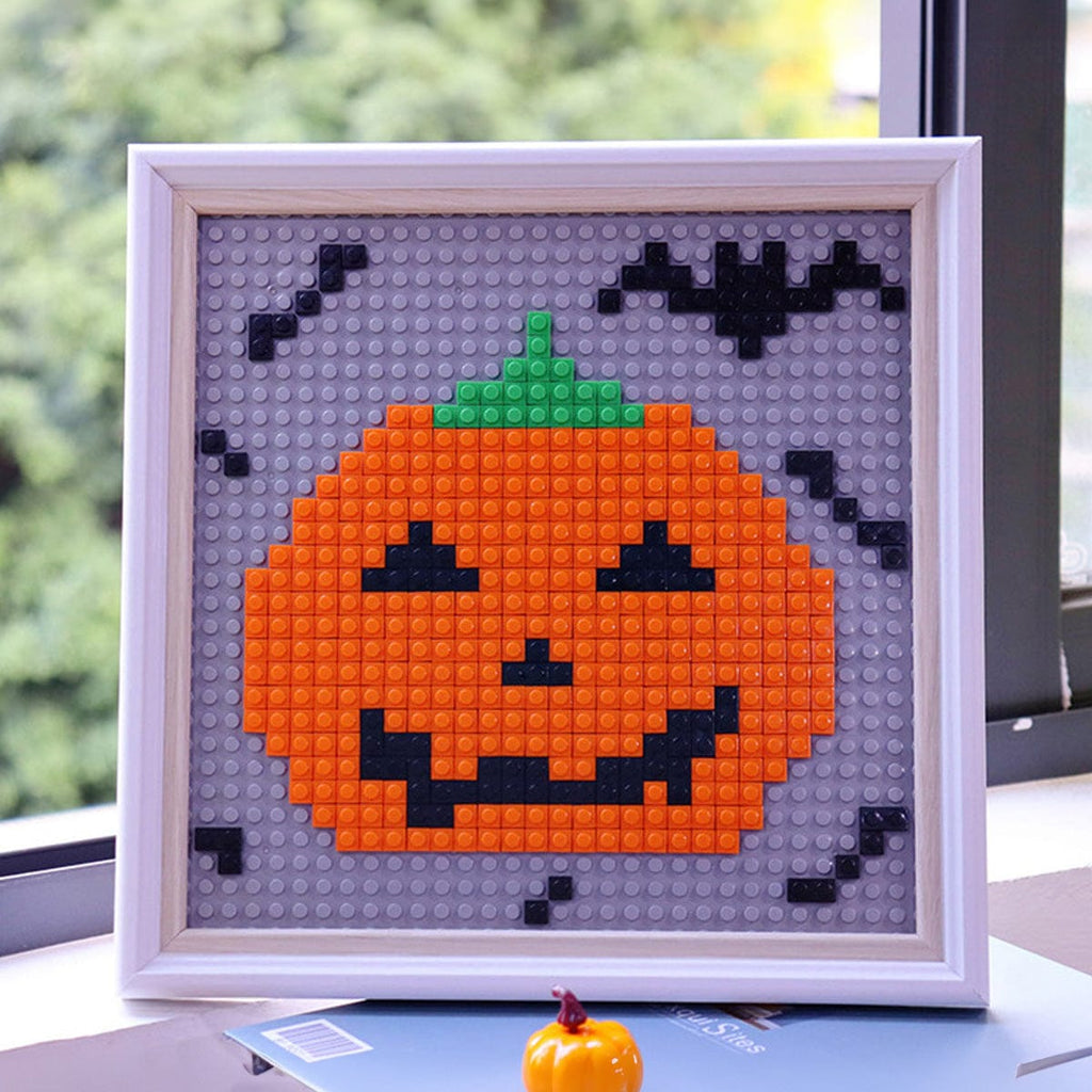Buildiverse Halloween Pumpkin Frame