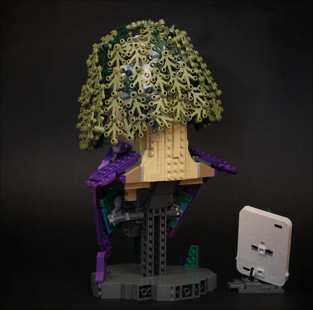 Buildiverse Villain Bust Building Block Set - 1090 Pieces