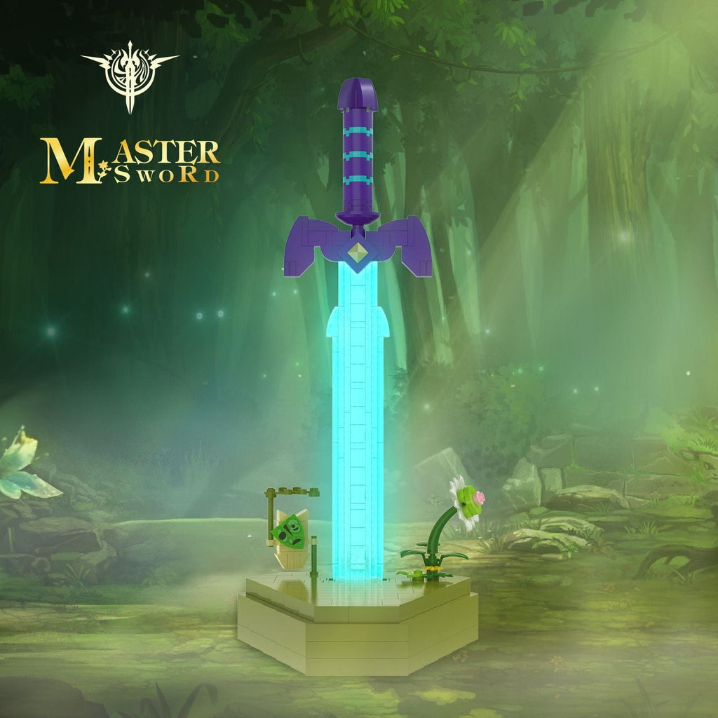 Buildiverse Master Sword in Stone Building Block Set - 327 Pieces