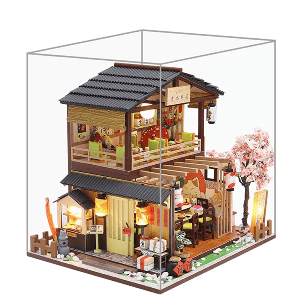 Buildiverse with cover and music box Traditional Sushi Bar
