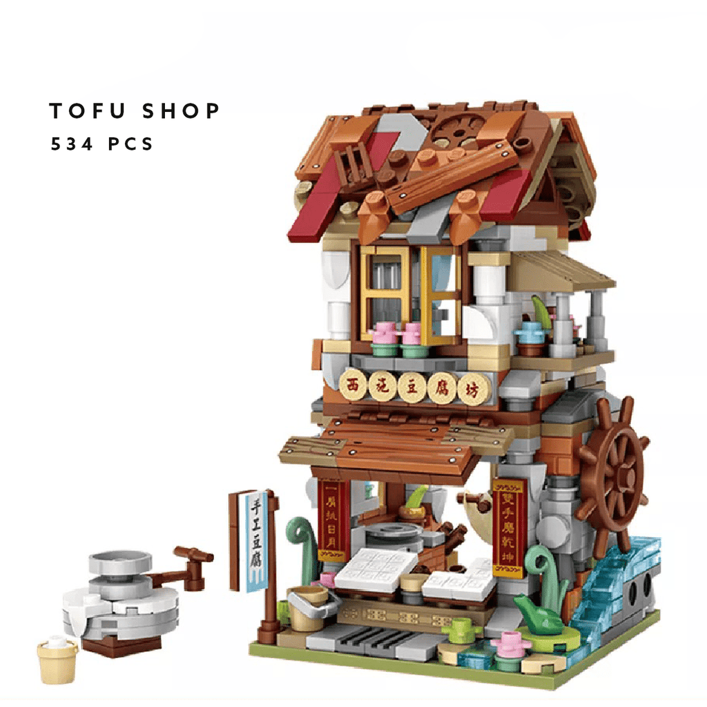 Buildiverse Tofu Place (534 PCS) Mini Ancient Yangshuo