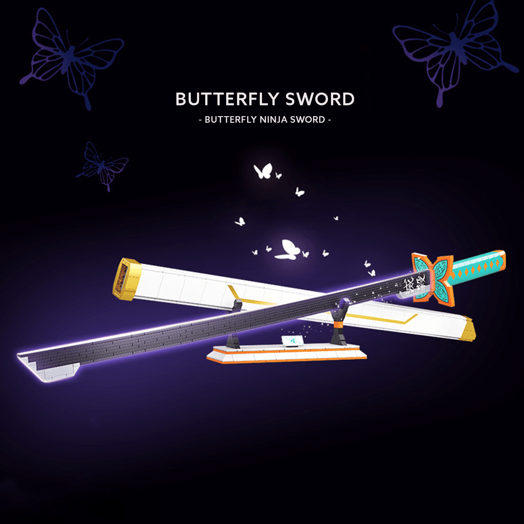 Buildiverse Butterfly Sword