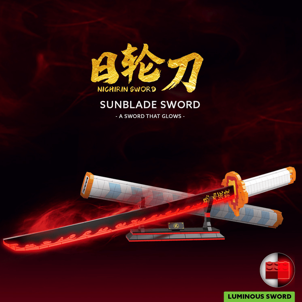 Buildiverse Nichirin Flame Sword