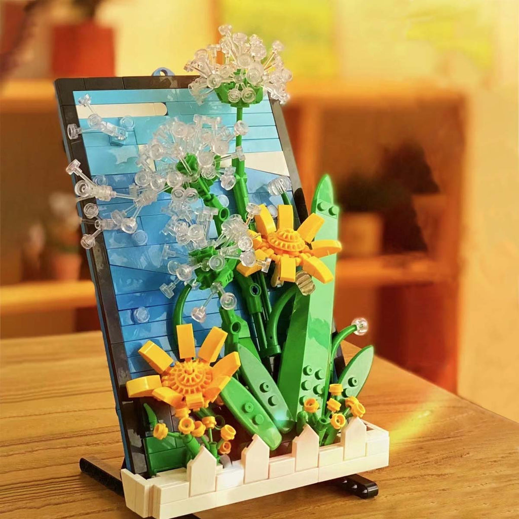 Buildiverse Dandelions Painting