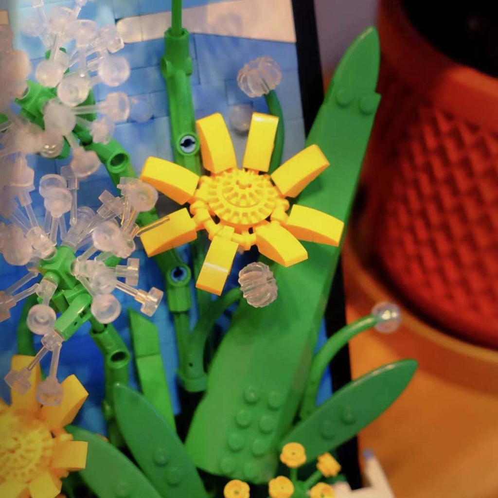 Buildiverse Dandelions Painting