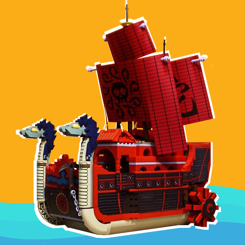 Buildiverse Kuja Pirates LuHan (1099 Pcs) Pirate Ships
