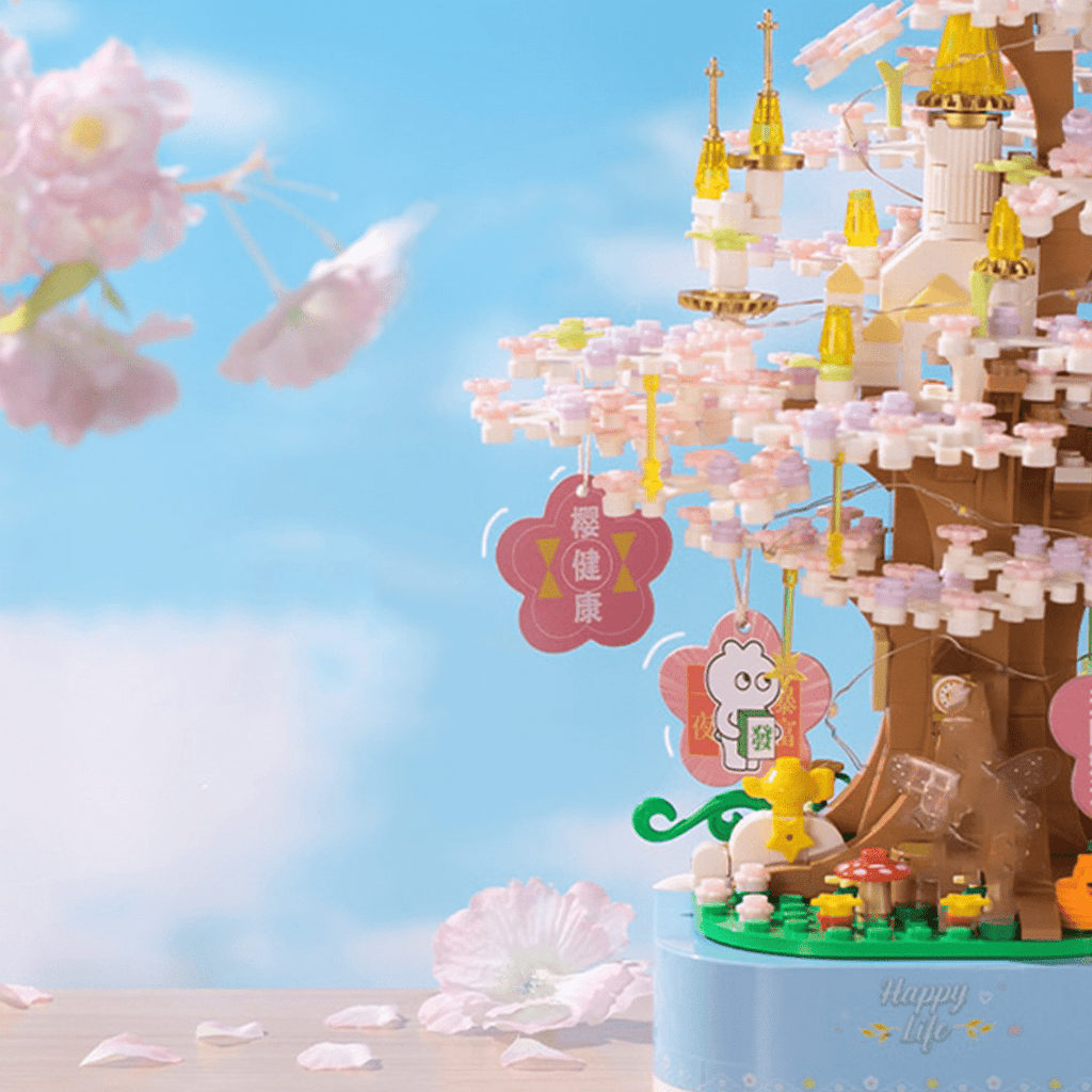 Buildiverse Sakura Music Box