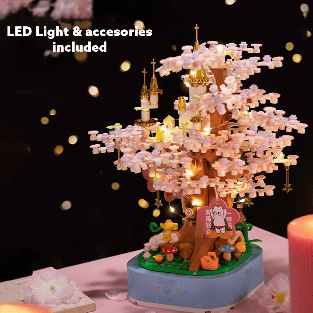 Buildiverse Sakura Music Box
